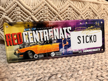 Load image into Gallery viewer, S1CKO Red CentreNATS Limited Edition Signed Plates 2 of 2