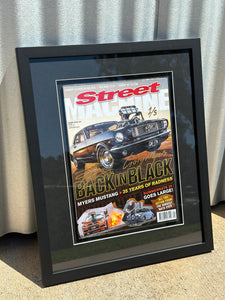 Framed Limited Edition GM176/S1CKO Street Machine Magazine Signed & Numbered!