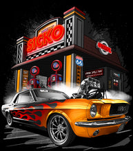 Load image into Gallery viewer, S1CKO 66 Retro USA Servo T-Shirt Pre-Order