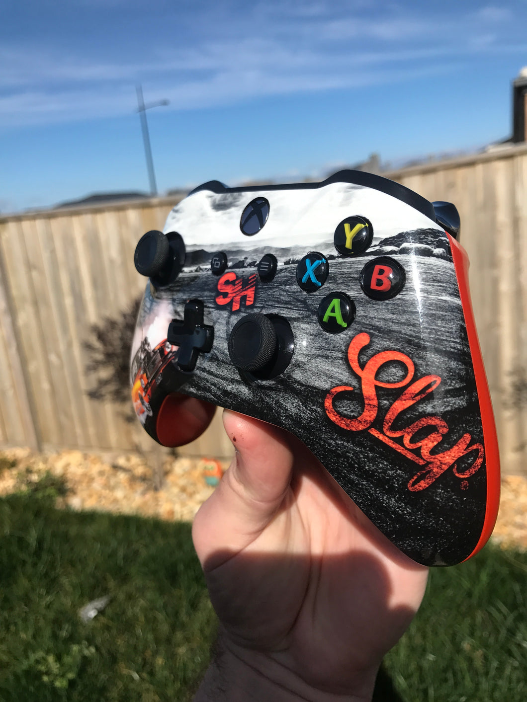 Limited Edition SlapTrainxS1CKO Xbox Remote